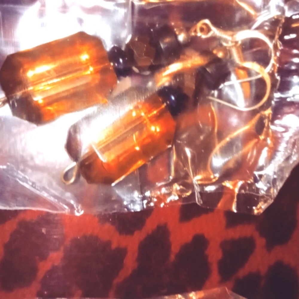 Bead earrings (handmade)